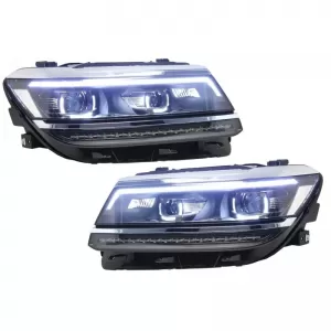Headlights Set suitable for VW Tiguan II mk2 16+ DRL Led Matrix & Led Signal Dynamic R-Line Look H7/H7 With Motor Carner-image-6290007