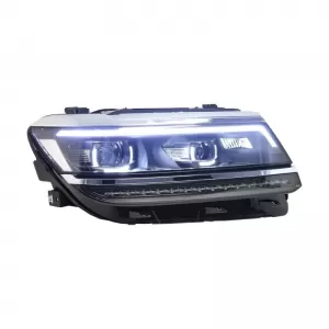 Headlights Set suitable for VW Tiguan II mk2 16+ DRL Led Matrix & Led Signal Dynamic R-Line Look H7/H7 With Motor Carner-image-6290010