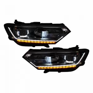 Headlights Set suitable for VW Passat B8 15+ DRL LED Matrix & LED Signal Dynamic R-Line Look Full LED With Motor Carrier-image-6290045