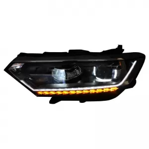 Headlights Set suitable for VW Passat B8 15+ DRL LED Matrix & LED Signal Dynamic R-Line Look Full LED With Motor Carrier-image-6290046
