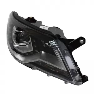 Headlights Set suitable for VW Tiguan mk1 07-11 DRL Black H7/H7 With Motor Carner-image-6290057