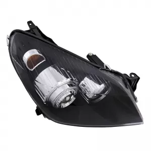 Headlights Set Suitable for Opel Astra H 04-09 Angel Eyes Black H7/H7 With Motor Depo-image-6290533