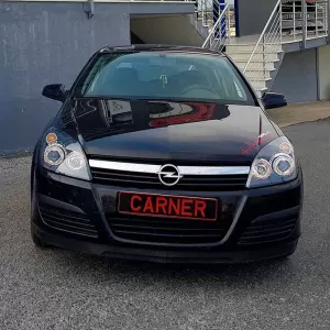 Headlights Set Suitable for Opel Astra H 04-09 Angel Eyes Black H7/H7 With Motor Depo-image-6290538