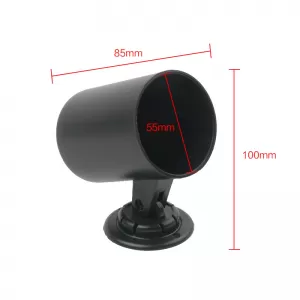 Dashboard Gauge Pod Single (1 x 55mm) Adjustable Black Auto Gauge-image-6290561