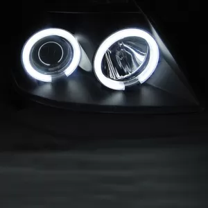 Headlights Set Suitable for Suzuki Swift 05-10 CCFL Angel Eyes Black H1/H1 Sonar-image-6290619