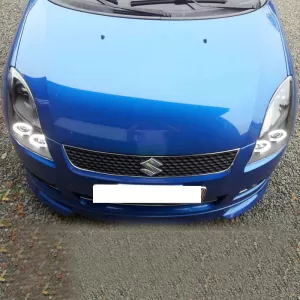 Headlights Set Suitable for Suzuki Swift 05-10 CCFL Angel Eyes Black H1/H1 Sonar-image-6290623