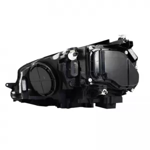 Headlights Set Suitable for VW Golf VII (7) 12-17 DRL U-Type GTI Black/Red H7/H7 With Motor Carner-image-6290681