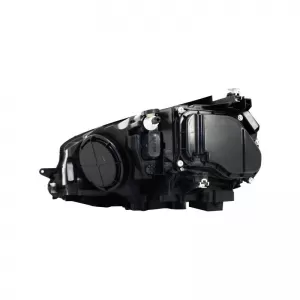 Headlights Set suitable for VW Golf VII (7) 12-17 U-Type DRL & Led Signal Dynamic GTI R-Line Look Black H7/H7 With Motor Carner-image-6290706