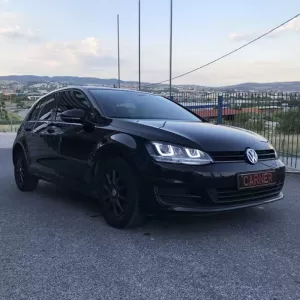 Headlights Set suitable for VW Golf VII (7) 12-17 U-Type DRL & Led Signal Dynamic GTI R-Line Look Black H7/H7 With Motor Carner-image-6290709
