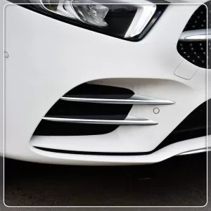 Bumper Grille Fins Chrome suitable for Mercedes-Benz A-Class W177 18+ Set 4 Pcs
