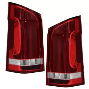 Taillights Set suitable for Mercedes-Benz Vito W447 14+ Full Led Bar & Led Signal Dynamic Red/Crystal Carner-image-6291168