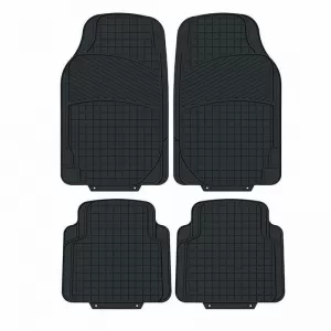 Universal Car Mats New Classic Black 4 Pcs
