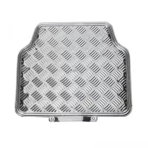 Universelle Autoteppiche Aluminium Silber 4 Stk.-image-6291247