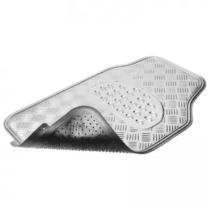Universelle Autoteppiche Aluminium Silber 4 Stk.-image-6291249