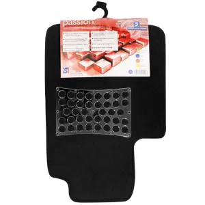 Universal Car Carpets Passion Black 5 Pcs-image-6291294