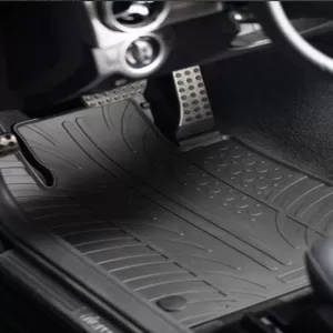 Rubber Car Mats Gledring 0338 suitable for Skoda Octavia III 2013 Limousine / Estate Manual Black 4 Pieces-image-6291401