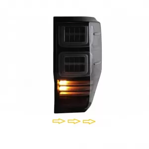 Tailights Set Suitable for Ford Ranger 12-18 LED Bar Dynamic Black Full LED VLand-image-6291660