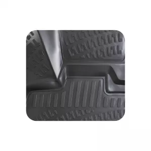 Car Mats 3D From Rubber TPE Suitable for BMW X5 E70 2006-2012 Rizline 4 Pcs Black-image-6291731