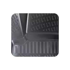 Car Mats 3D From Rubber TPE Suitable for Mercedes W176/W177/B-CLASS W246/CLA/GLA Rizline 4 Pcs Black-image-6291738