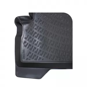 Car Mats 3D From Rubber TPE Suitable for Ford Kuga 2012 - Rizline 4 Pcs Black-image-6291750