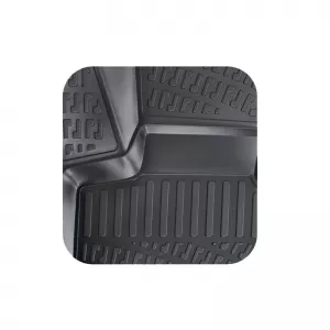 Car Mats 3D From Rubber TPE Suitable for Mercedes E-Class W212/W207/CLS W218/S Class W222 Rizline 4 Pcs Black-image-6291759