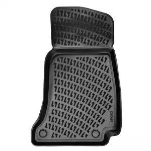 Car Mats 3D From Rubber TPE Suitable for Mercedes E-Class W213 2016- Rizline 4 Pcs Black-image-6291792