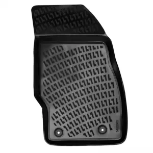 Car Mats 3D From Rubber TPE Suitable for Opel Corsa D / Opel Corsa E Rizline 4 Pcs Black-image-6291821