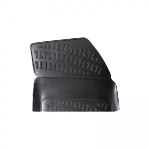 Car Mats 3D From Rubber TPE Suitable for Fiat 500Χ / Jeep Renegade 2014 - Rizline 4 Pcs Black-image-6291906