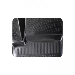 Car Mats 3D From Rubber TPE Suitable for Hyundai I20 2008-2014 Rizline 4 Pcs Black-image-6291920