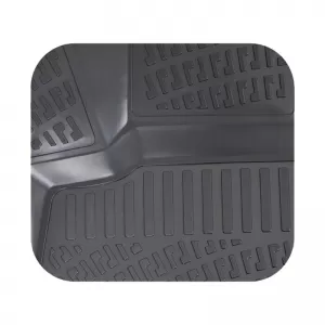Car Mats 3D From Rubber TPE Suitable for Ford Focus III 2018+ Rizline 4 Pcs Black-image-6291925