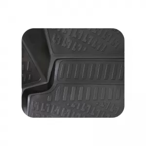 Car Mats 3D from Rubber TPE suitable for Opel Mokka 12-19 / Chevrolet Trax 12+ Rizline 4 Pcs Black-image-6291953