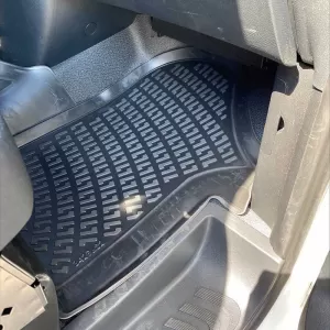 Car Mats 3D From Rubber TPE Suitable for Mercedes Vito W447 2014- RL117500 /Viano 2014- Rizline 3 Pcs Black-image-6291965