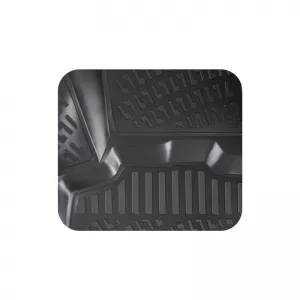 Car Mats 3D From Rubber TPE Suitable for Ford Mondeo MK5 2014- Rizline 4 Pcs Black-image-6292033