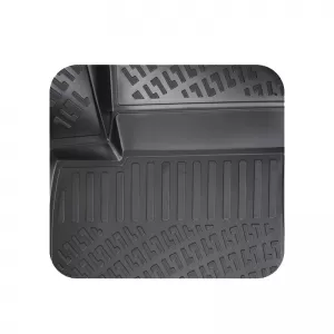 Car Mats 3D From Rubber TPE Suitable for Hyundai Ioniq 16-21 Rizline 4 Pcs Black-image-6292067