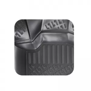 Car Mats 3D from Rubber TPE suitable for Jeep Grand Cherokee 2011 - Rizline 4 Pcs Black-image-6292078