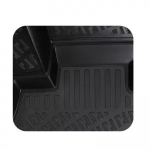 Car Mats 3D From Rubber TPE Suitable for Mini Countryman 2017 - Rizline 4 Pcs Black-image-6292093