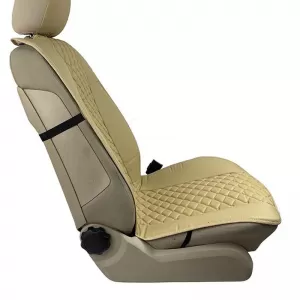Sitzvorderpolster PU Royal Beige 2 Stück-image-6292595