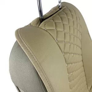 Sitzvorderpolster PU Royal Beige 2 Stück-image-6292596