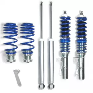 Coilover Kit Blueline suitable for Audi TT 8N Coupe / Roadster 1.8 1.8T 98-06 / Skoda Octavia I 1U RS / Seat Leon 1M Cupra Blueline-image-6293105