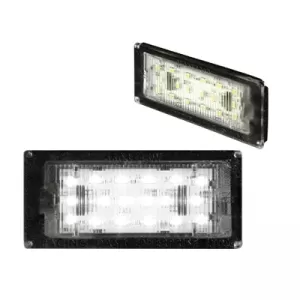 Led License Plate Lights suitable for BMW 3 E46 Coupe / Cabrio Facelift 03-06 2 Pcs-image-6293175