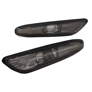 Indicatori laterali pentru aripi, potriviți pentru BMW 1 E81 / E82 / E87 / E88 / 3 E90 / E91 / E92 / E93 / X1 E84, fumurii, 2 buc.