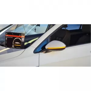 Mirror Led suitable for VW Golf 7 VII / 7.5 FL / Touran II Osram Dynamic Black 2 Pcs-image-6293346