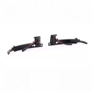 Mirror Led suitable for Audi A3 8P 08-10 / A4 A5 B8 07-09 / A6 C6 08-10 / A8 07-10 / Q3 07-17 Dynamic Canbus Black/Smoke 2 Pcs-image-6293379