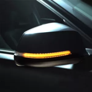 Mirror LED suitable for BMW 1, 2, 3, 4, M4, X1, i3 Osram Dynamic Black/Smoke 2 Pcs-image-6293388