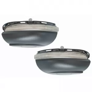Mirror LED suitable for VW Golf 6 VI 08-12 / Touran 10-15 Osram Dynamic Canbus Black 2 Pcs-image-6293395