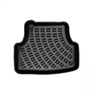 Car Mats 3D From Rubber TPE Suitable for VW Golf 7 VII/T-Roc/Leon 5F/Audi A3 8V/Audi Q2/Skoda Karoq Rizline 4 Pcs Black-image-6293404