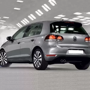 Roof Spoiler suitable for VW Golf VI (6) 08-11 GTI / R20 Look with 3rd Brake Light ABS Plastic-image-6293427