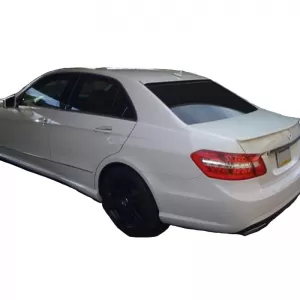 Trunk Spoiler suitable for Mercedes-Benz E-Class W212 09-16 A Design look Lipspoiler made from Polyurethane-image-6293447