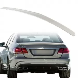 Trunk Spoiler suitable for Mercedes-Benz E-Class W212 09-16 A Design look Lipspoiler made from Polyurethane-image-6293448