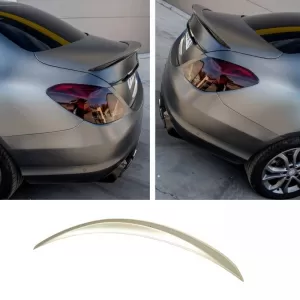 Trunk Spoiler suitable for Mercedes-Benz C-Class W205 Sedan 13-20 A Design look Lipspoiler made from ABS Plastic-image-6293500